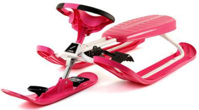 Снегокат Stiga Color Pro Pink 73-2322-07 Снегокат Stiga Color Pro Pink 73-2322-07 Снегокат STIGA предназначен для активных зимних игр на снегу, подойдет как для детей от 4 лет так и для взрослых.
Возрастная группа: от 5 лет.
Минимальный рост: 120 см.
Максимальная нагрузка: 100 кг.
Вид тормоза: ножной.
Материал сиденья: пластик.
Форма руля: спортивный с нескользящими накладками.
Трос буксировки: автоматически сматывающийся.
Гарантия: 6 месяцев.