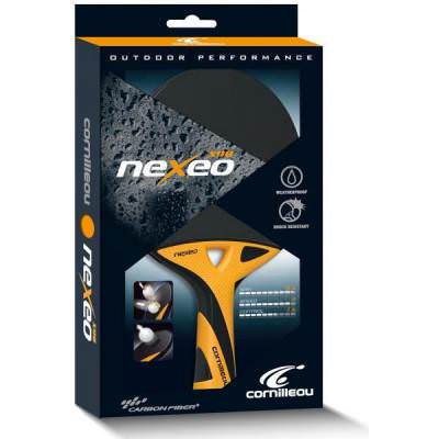 Всепогодная теннисная ракетка Cornilleau CARBON Всепогодная теннисная ракетка Cornilleau Carbon Nexeo X90 Скорость: 85.
Вращение: 85.
Контроль: 80.
Вес:179 г.
Накладка: 1,8 мм.
Производство: Франция.