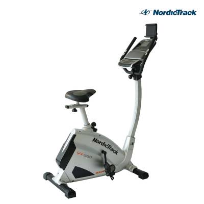 Велотренажер NordicTrack VX550 Велотренажер NordicTrack VX550 Велотренажер NordicTrack VX550.
Максимальная нагрузка: 130 кг.
Система нагружения: электромагнитная, 20 уровней нагрузки.
Вес маховика: 9 кг.
Консоль: Многофункциональный LCD дисплей.
Показания консоли: время, дистанция, калории, обороты в минуту, пульс, скорость.
Измерение пульса: сенсорные датчики.
Габариты: 150 х 61 х 167 см.
Производитель: Великобритания.
Производство: Китай.
Гарантия: 2 года.