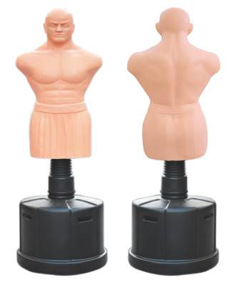 Punching Man-Heavy.jpg Водоналивной манекен Boxing Punching Man-Heavy Centurion TLS-A01 (бежевый) Фирменные перчатки Century в подарок!
Мешок для отрабатывания ударов со всех сторон.
Внутренняя полость заполнена улучшенным пеноуретаном.
Кожа изготовлена из высокопрочного пластизоля (artificial Rubber mix with PVC).
Полная высота: 180 см, не регулируется.
Объем основания: 100 литров.