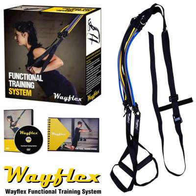 Ременной тренажер Wayflex FTS (Functional Training System) Ременной тренажер Wayflex FTS (Functional Training System) Wayflex FTS - революционный ременной тренажер, позволяющий прорабатывать все группы мышц, заменяя в себе полноценный тренажерный зал. В основе тренажера заложены упражнения с использованием веса собственного тела. Вы развиваете мышечную массу, координацию, равновесие, подвижность суставов, гибкость, улучшается работа сердечно-сосудистой и дыхательной системы.
В комплекте: обучающий DVD, тренинг-программа на 10 недель.
Вес нетто: 1,3 кг.