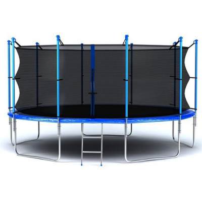 Батут Hegen Internal 16ft Высокопрочная рама изготовлена из оцынкованных стальных труб.
Основание батута - W-образные ноги, обеспечивают высокую устойчивость.
Защитный мат закрывает все твердые части конструкции.
Диаметр батута: 488 см.
Соединение с рамой - 108 пружин, длиной 16,5 см.
Высота батута без сетки: 88 см.
Высота батута с защитной сетью: 250 см.
Максимальный вес пользователя: 150 кг.
