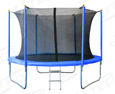 Батут JunHop 8 ft ( 240 см) с защитной сетью и лестницей Новинка 2017 года! Батут JunHop&nbsp;8 ft ( 240 см) с защитной сетью и лестницей.
Максимальная нагрузка: 120 кг.
Диаметр батута: 240 см.
Производство: Китай:
Гарантия: 1 год.
