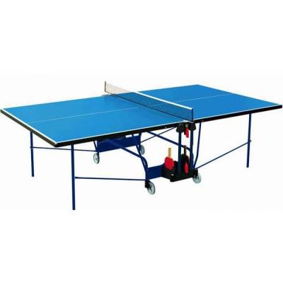 Теннисный стол для помещений Sunflex Hobby Indoor Теннисный стол для помещений Sunflex Hobby Indoor Игровая поверхность: специальное ДВП 19 мм с многослойным композиционным покрытием.
Сетка входит в комлект поставки.
Цвет: синий, зеленый
Размеры в рабочем состоянии: 274 х 152,5 х 76 см.
Вес: 66 кг, в упаковке - 79 кг.
Произведено в Германии.