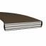 Батут Unix Line 8 ft outside (2,44 м) Black&Brown с сеткой и лестницей - Батут Unix Line 8 ft outside (2,44 м) Black&Brown с сеткой и лестницей