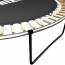 Батут Unix Line 8 ft outside (2,44 м) Black&Brown с сеткой и лестницей - Батут Unix Line 8 ft outside (2,44 м) Black&Brown с сеткой и лестницей