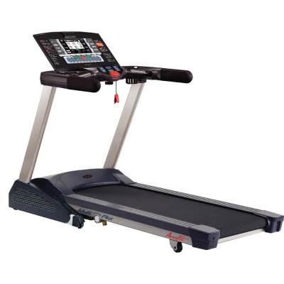 Беговая дорожка MaxFit 13-10" TV Беговая дорожка MaxFit 13-10" TV Мощная беговая дородка MAXFIT 13-10" TV ­ это самые передовые технологии и самые лучшие характеристики.
Помимо других выдающихся показателей, дорожка MAXFIT 13-10" TV имеет 10-дюймовый TFT-LCD дисплей с ТВ приемником и технологией TOUCH SCREENи.
Роллер: 60 мм.
Беговое полотно: 145 см х 50 см.
Максимальный вес пользователя: 150 кг.