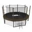 Батут Unix Line 10 ft Inside (3,05 м) Black&Brown с сеткой и лестницей - Батут Unix Line 10 ft Inside (3,05 м) Black&Brown с сеткой и лестницей