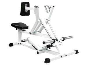 Hardman HM-730.jpg Тяга к груди с упором и разведением Hardman HM-730 Тяга к груди Hardman HM-730 с упором и разведением, легким стартом и возможностью поочередной работы.
Тяга с разведением рук, система независимых расходящихся рычагов.
Мышцы: широчайшие мышцы спины (“крылья”).
Размеры: 150 х 87 х 97 см.
Вес: 72 кг.