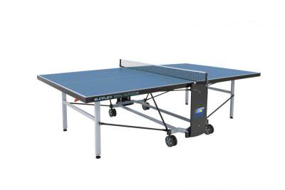 Sunflex_Indeal_Outdoor_big.jpg Всепогодный теннисный стол Sunflex Ideal Outdoor Игровое поле: меламин толщиной 6 мм
Отбортовка: металлическая из стального профиля шириной 50 мм
Встроенная сетка с регулировкой высоты и натяжения нити
Простая и надежная система складывания
Вес стола: 75 кг