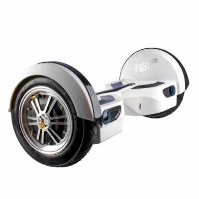 Гироскутер Hoverbot A10 Гироскутер Hoverbot A10 Цвет: white
Время зарядки аккумулятора : 2 ч
Дистанция на одной зарядке: 15 - 20 км
Максимальная скорость: 16 км/ч
Диаметр колёс: 10" (250 мм).
Максимальная нагрузка: 120 кг
Максимальный угол подъёма : 15°
Мощность: 1000W (2 по 500W)